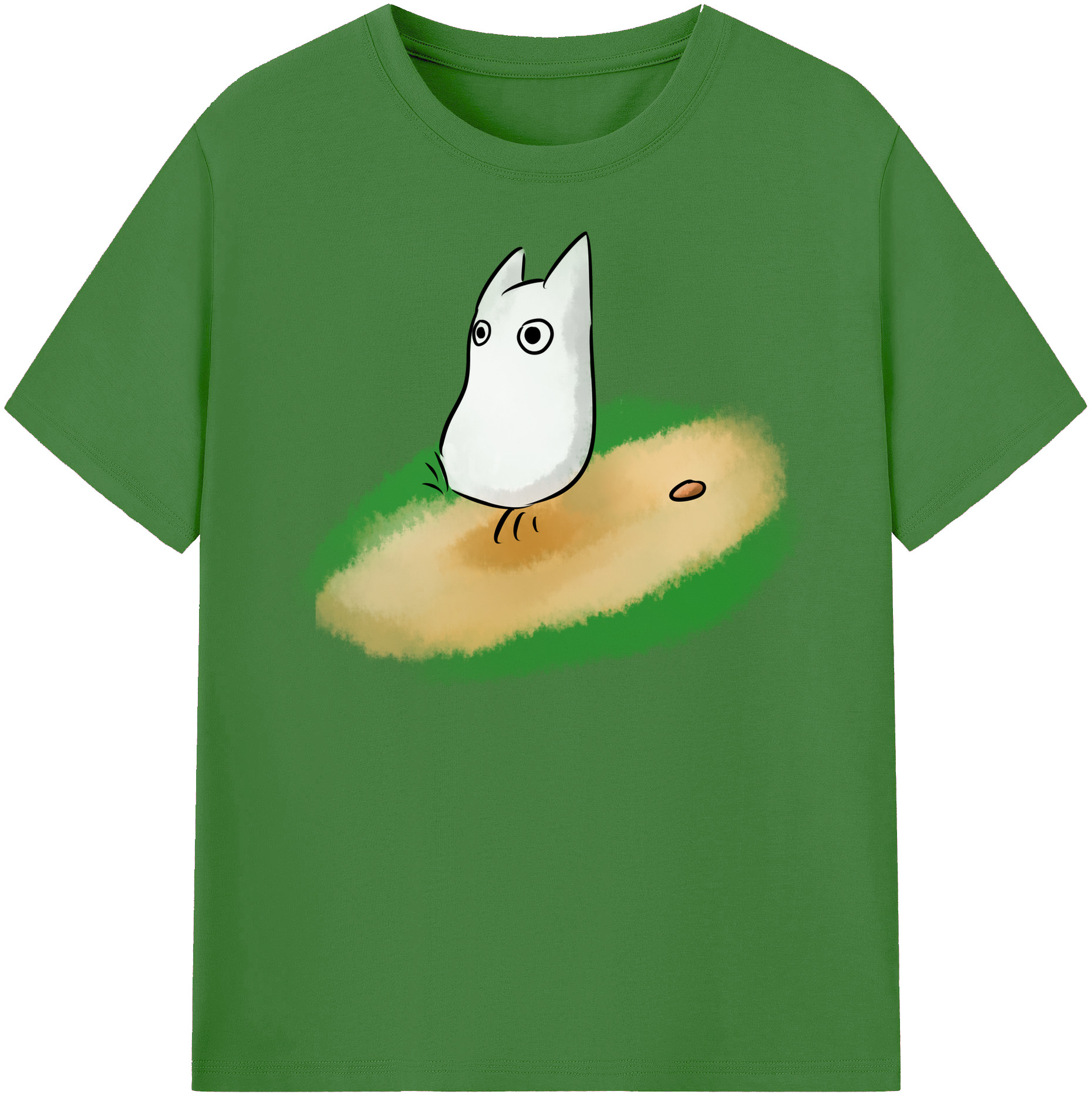 （画像用） となりのトトロ 草壁メイ 草壁サツキ My Neighbor Totoro Satsuki Kusakabe Mei Kusakabe レディースカジュアルプリントTシャツ（綿100％）